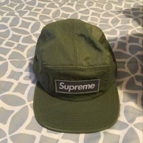 Supreme Washed Nylon Camp Hat