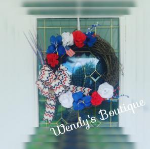 Handmade American flag