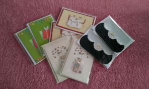 Lot of Handmade Dimensional Note Cards