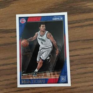 New Michael GBinije RC basketball Card