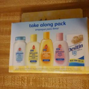J&J take along bath pack