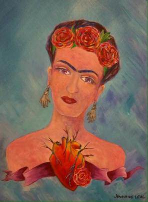 Frida Kahlo Art By Jeannine