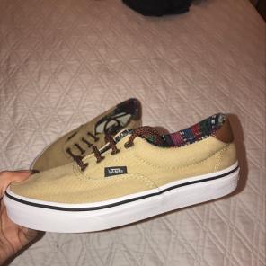 Soft brown Vans