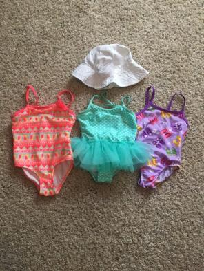 24 Month Girl Swimsuit Bundle