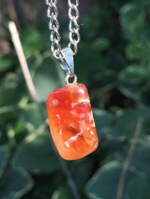 Citrine Pendant with Confidence Spell