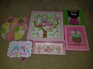 Girls room deco