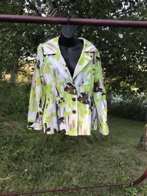 Laura Ashley Tree & Leaf Nature Blazer