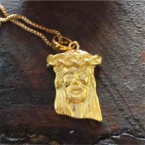 Stainless Steel Jesus necklace $30