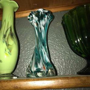 Vintage Art glass vase
