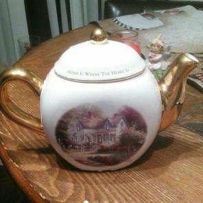 Thomas kinkaide teapot