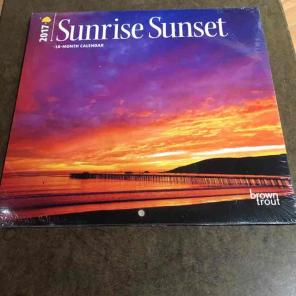 2017 Sunrise Sunset 18-Month Calendar