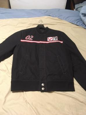 True Religion Letterman Jacket