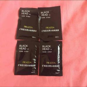 4 pack black head remover face mask $4