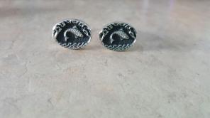 Vintage Silver Fish Cufflinks