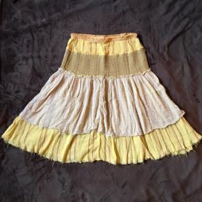 Yellow Peasant Skirt