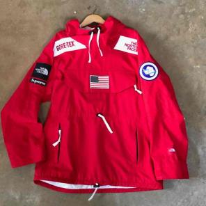 Supreme x TNF Expedition Red Pullover XL