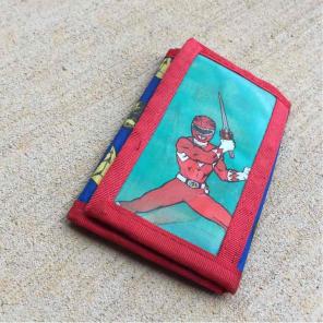 Vintage power rangers wallet