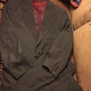 Men's Pinstripe Suit