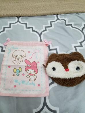 Sanrio cosmetic bags