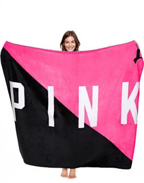 Victoria's Secret Pink Sherpa Blanket