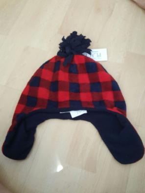 Toddler boy fleece hat