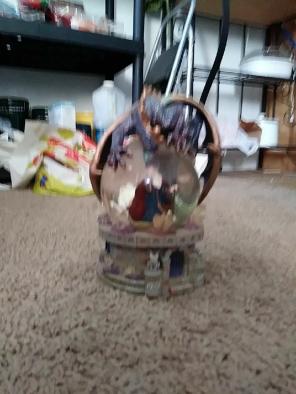 Dragon and wizard Music box