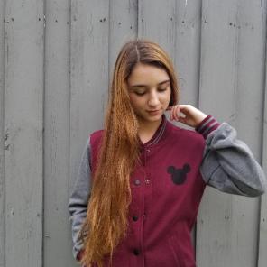 DISNEY MICKEY MOUSE VARSITY JACKET