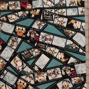 Cotton Donald Duck fabric