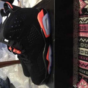 Jordan 6 Infrared black