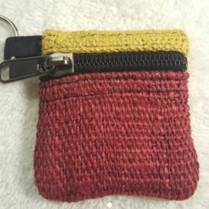 Gypsy Rose - Red Hemp Change Purse KC
