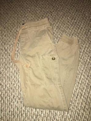Khaki joggers