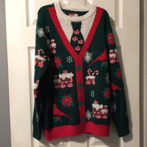 Ugly Christmas Sweater Men's Large