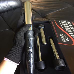 4 Adjustable Curling Barrels