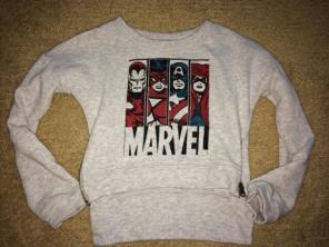 Marvel toddler sweater