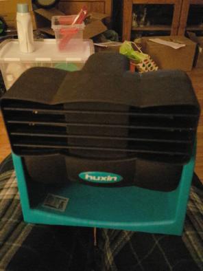 Bladeless vehicle fan. BIG Air Low noise