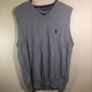 US POLO ASSN. Men's Large Sweater Vest
