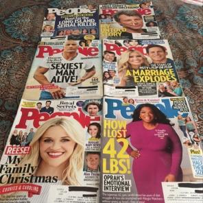 PEOPLE MAGAZINE BUNDLE