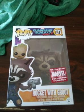 Rocket Groot Exclusive Funko Pop