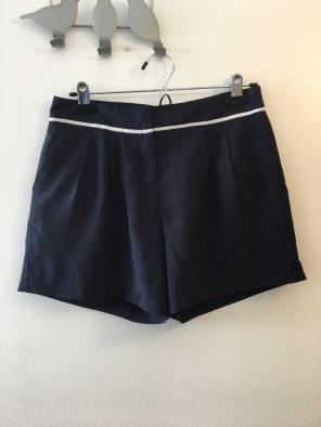 Navy Blue Suit Shorts Size 2