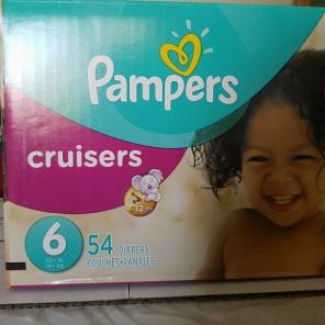 Pampers Cruisers Size 6 - 54ct