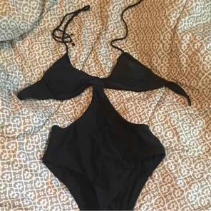 High waisted swim suit