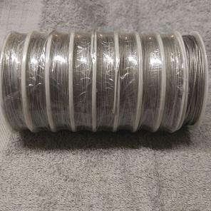 9 Rolls Tiger Tail 1mm Wire