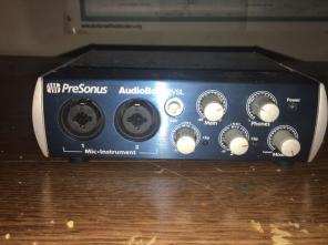 Presonus audiobook USB audio interface