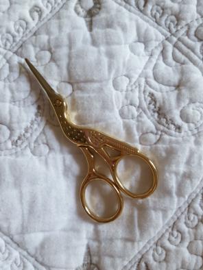 Retro Stork Craft Scissors
