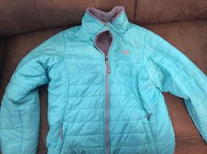 Big Girls XL 18 NorthFace Reversible Coa