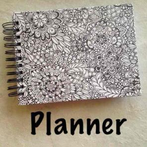 Planner 18 Month Doodle Style
