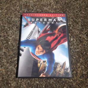 Superman returns movie DVD