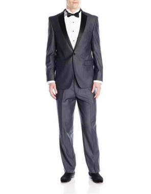 2 tuxedo bundle gray 40r, navy 44L, new