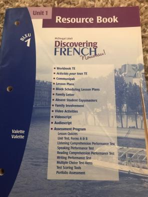 Discovering French Resource Book