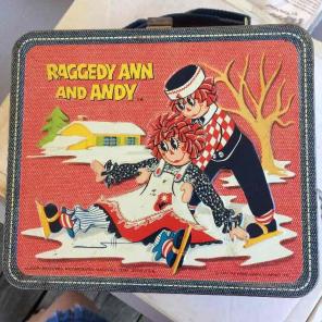 Raggedy Ann and Andy lunchbox